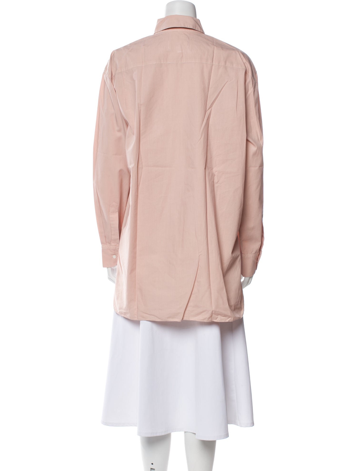 Nili Lotan Long Sleeve Button-Up Top